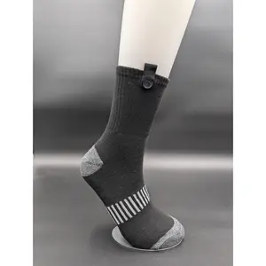 Le Loxx Seattle Black Athletic Crew Socks for Men Calf High with Extra Padding and Support Size 7.5-11.5 Comfortable Fit for Various Sports Activities