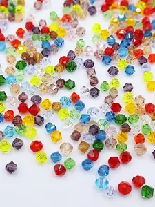 4mm Colorful Glass Bead, Simple Fashionable Bead for Women & Girls, DIY Jewelry Making Supplies for Bracelet & Necklace Making, Diy Galaxy Beads