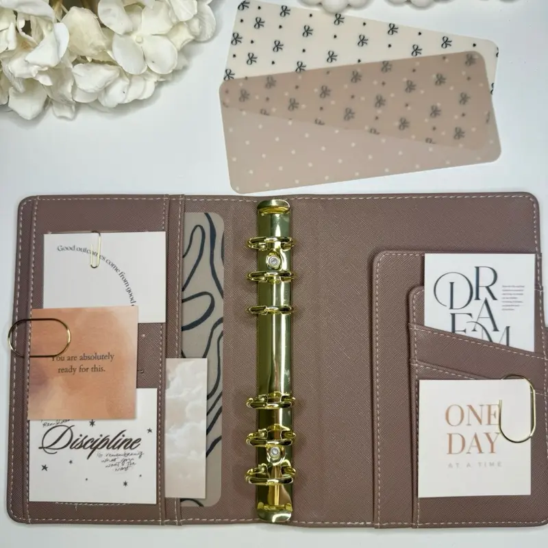 Binder Deco Cards | Neutral Dreamer Aesthetic