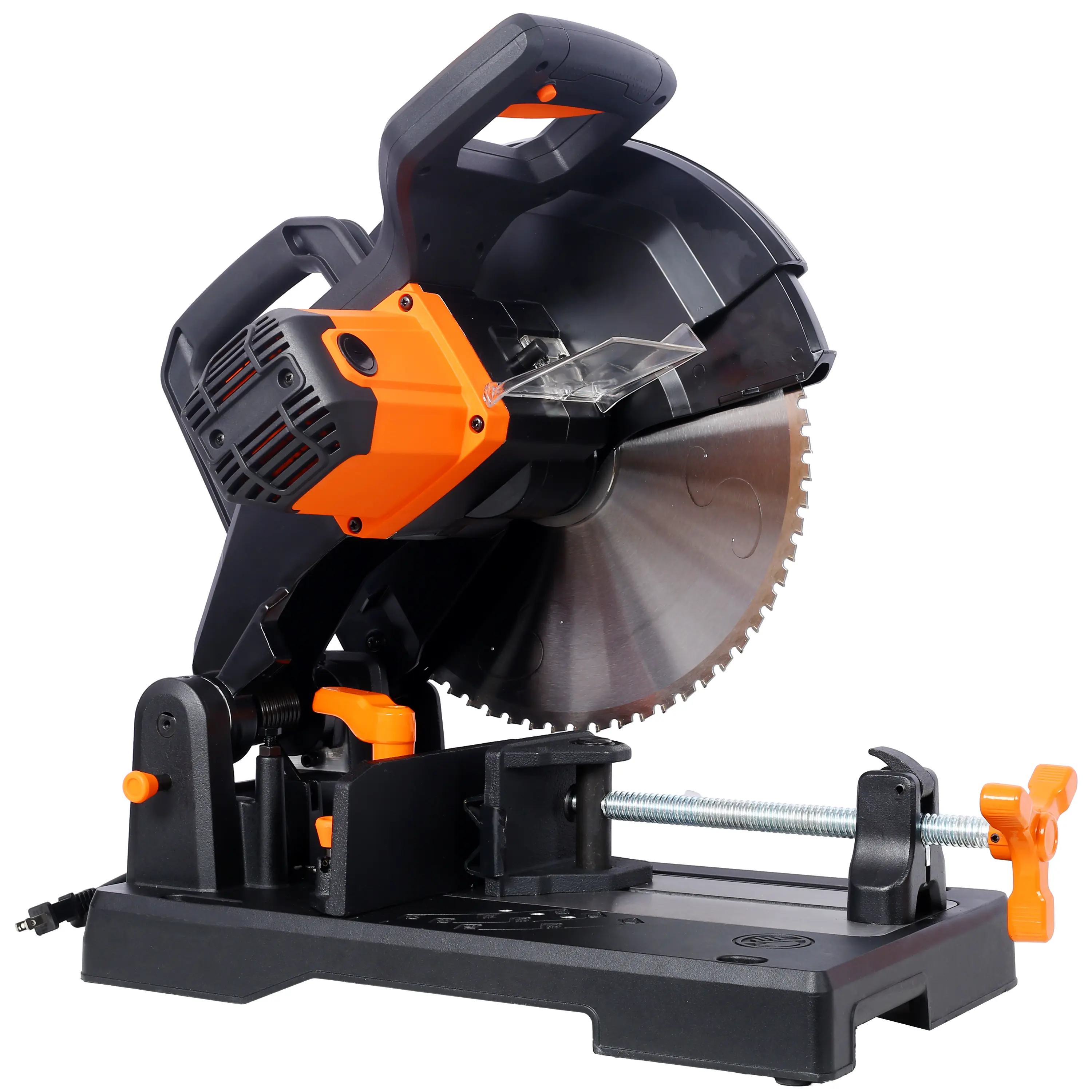 15-Amp Heavy Duty 14 Inch Metal Cutting Chop Saw W/ 14 Inch Carbide-Tipped Blade Premium Multi-Material Cut-Off Chop Saw with Carbide-Tipped Metal-Cutting Saw Blade,ETL certificate.
