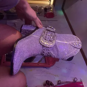 Women’s Rhinestone cowgirl boots Footwear