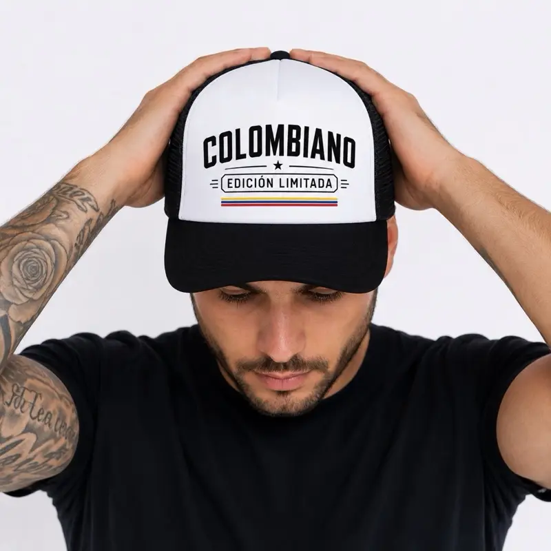 Unisex Colombia-Inspired Trucker Hat