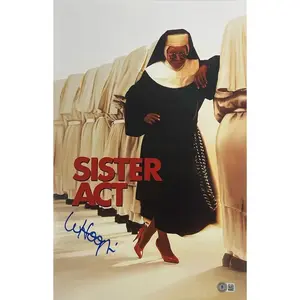 Whoopi Goldberg Authentic Autographed 12x18 Photo Poster #2