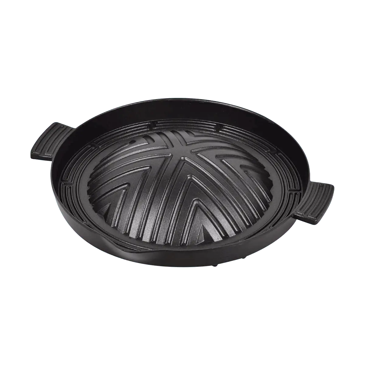 PEARL LIFE Japan Round Barbecue Yakiniku Grill for Stove HB-3555 340X295X60mm