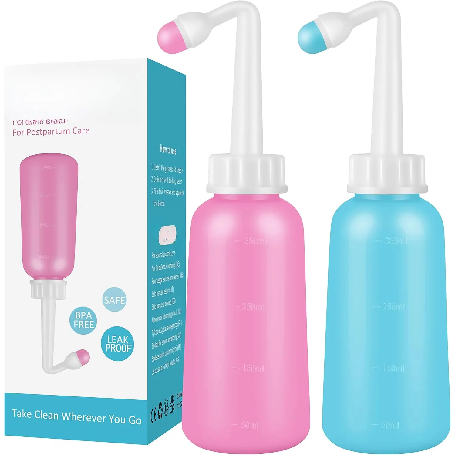 portable bidet 2 count Portable Bidet for Travel - The Easy Bidet for  Care (350ML)