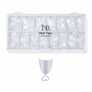 INB Mini Almond Nail Tips – 500 PCS