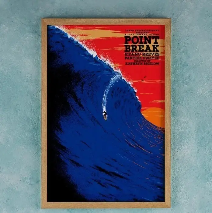 Point Break Movie Poster Wall Art Decor Rome Decor Film Poster Collectibles