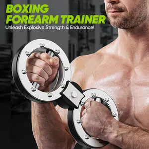 Boxing Forearm Trainer 12 lbs Adjustable for Arm Strength Speed Training Unleash Explosive Power Endurance Home Gym Essential