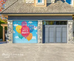 Let's Party! | Garage Door Cover