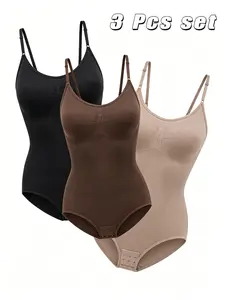 3PCS Tummy Tucker Bodysuit: Sculpt Your Curves, Hide Imperfections, & Feel Sexy Under Any Outfit – Perfect for Everyday Wear & Special Occasions