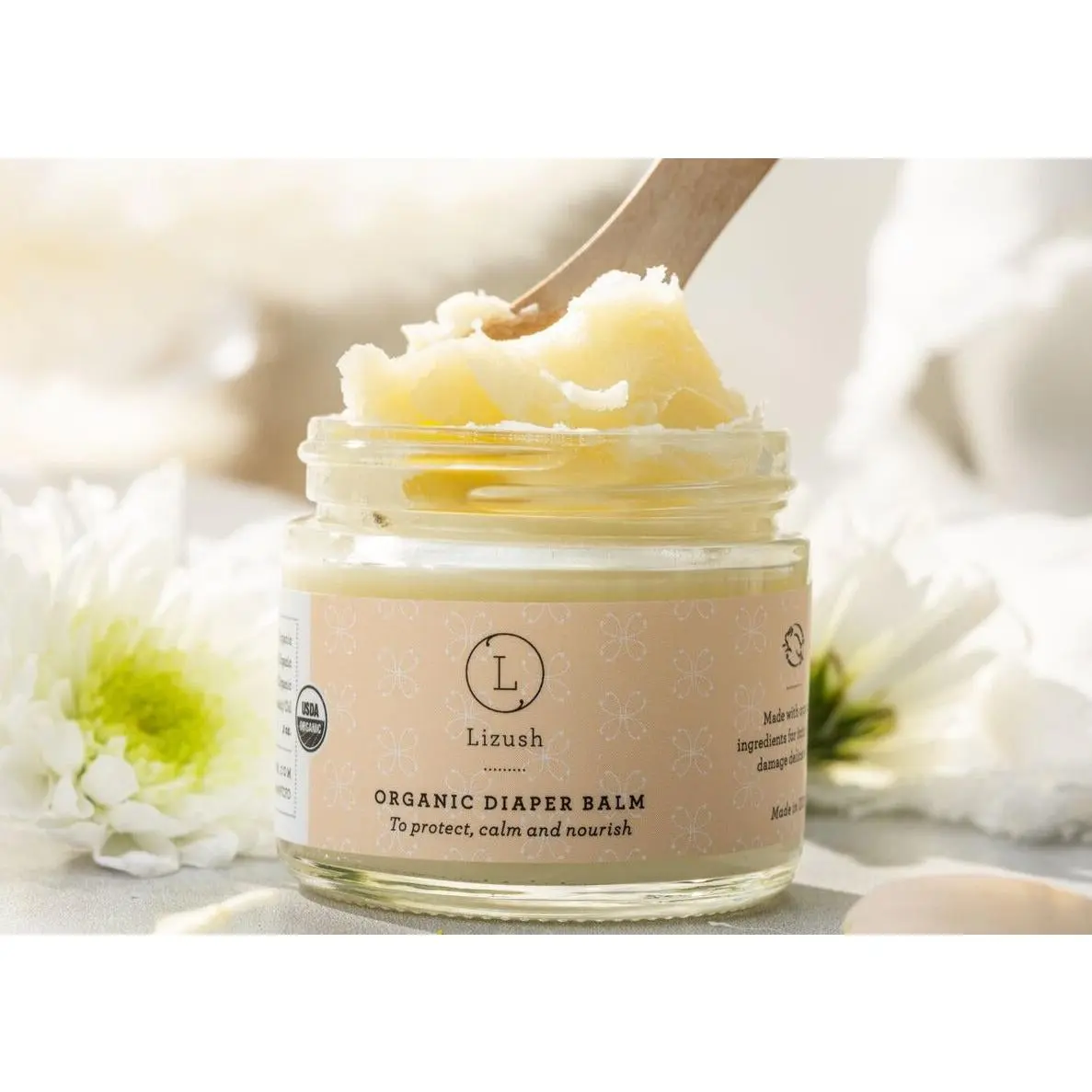 ORGANIC DIAPER BALM To protect, calm and nourish