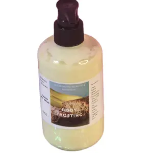 Banana Nut Bread Shea Butter Moisturizer 8 oz Handmade Body Lotion with Shea Butter & Sweet Almond Oil - Hydrating Formula for All Skin Types Full Body Lotion Lotion Pump