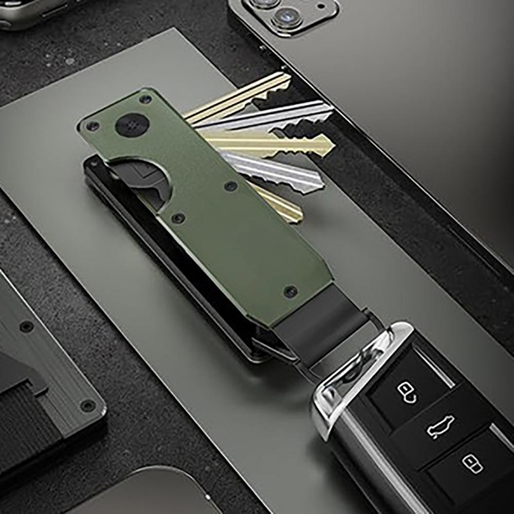 Multifunctional Compact Keys Organizer, Minimalist Innovative Keyholder, Smart Durable Car Key Chain, For Key Holder Secures 1-5 Keys, Easy To Carry, Fashion Accessories, Perfect Gift Multifunctional Compact Keys Organizer, Minimalist Innovative Keyholder, Smart Durable Car Key Chain, For Key Holder Secures 1-5 Keys, Easy To Carry, Fashion Accessories, Perfect Gift