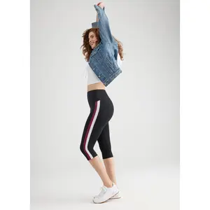 Talia Cropped Capri Shaping Legging - Cotton Stretch