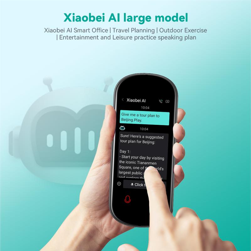 AI language translation device, supports 139 languages, real-time voice online translation, offline translation, photo translation, suitable for work, business, travel, socializing, and learning