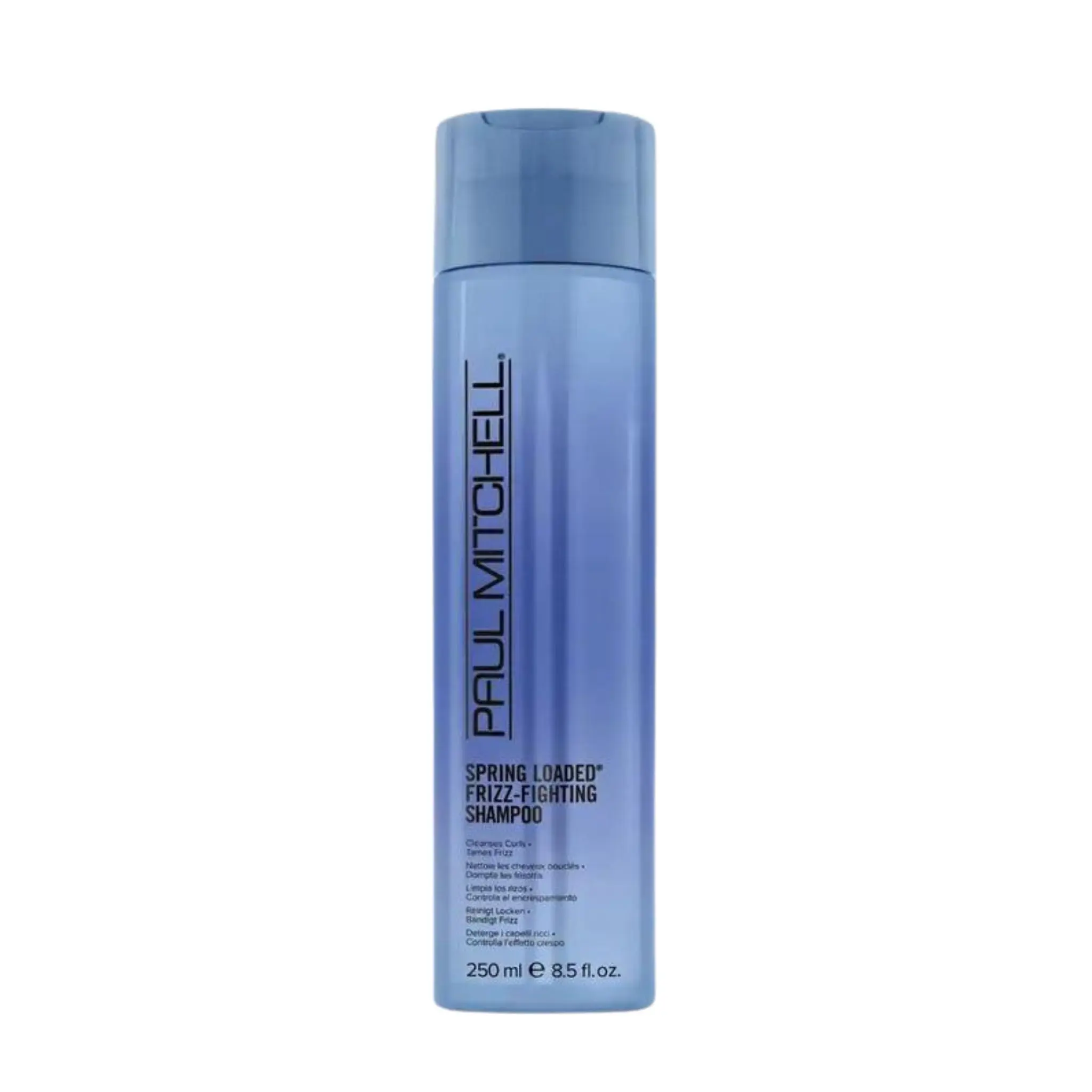 Paul Mitchell Spring Loaded Frizz-Fighting Shampoo for Wavy Hair, Color-Safe Vegan Haircare, Sulfate & Gluten Free, 8.5 fl oz, Cleanser, Curly Hair Product, Scent, Gentle, Conditioner