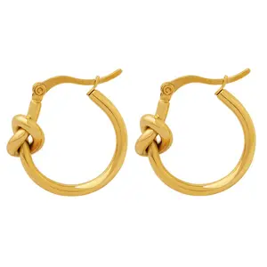 Kia Gold Hoops • Gold Earrings • Dainty Gold Jewelry • Statement Jewelry • Gift for Her • Minimalist & Simplistic Jewelry