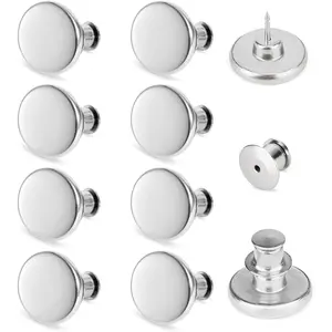 8 Sets Jean Buttons for Loose Jeans, No Sew No Tool  Replacement Button Pins Adjustable Pant  Tightener to Make Smaller,  Extra Pants Clips to Tighten ,