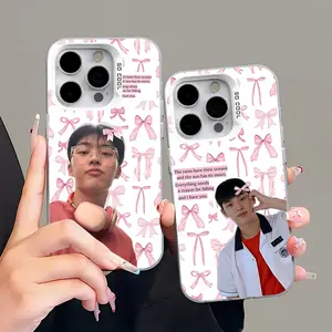Hyun-Wook Stephen Ahn Su-ho Phone Case For iPhone17, 16,15,14,13,12,11,Pro,Max,Plus,Mini,XS,SE Anti Fall Gray Silver Matte Bumper