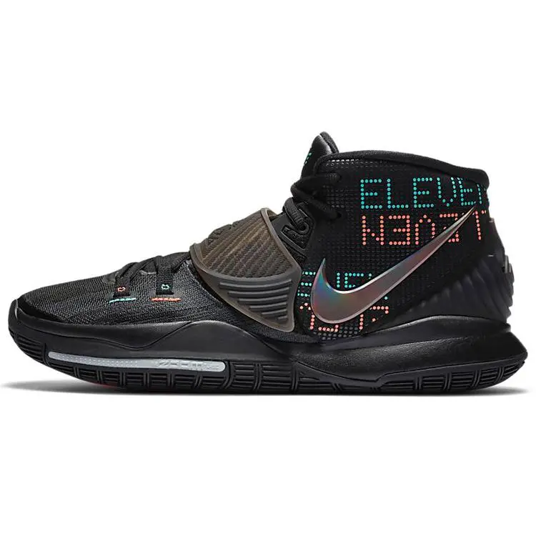 Nike Kyrie 6 EP Shot Clock' Versatile Cushioned Durable Mid Top Basketball Shoes Unisex BQ4631-006