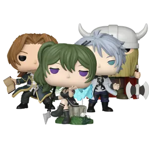 Funko Pop! Frieren: Beyond Journey’s End – Sein #2355, Übel #2356, Wirbel #2357, Eisen #2359 (Exclusive Set)