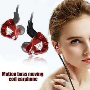 In-ear Gaming Wired Earphones with Microphone & Noise Cancelling HiFi Stereo Heavy Bass Special for Esports Live Streaming Portable Audio Earbuds Motion Bass Moving Coil Earphone