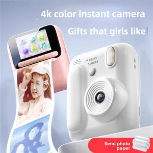 Newest Z700 Children's Instant Camera Color Printing Mini Photo Camera Portable Compact Design for Kids Photography Learning Gift with Real Time Printing