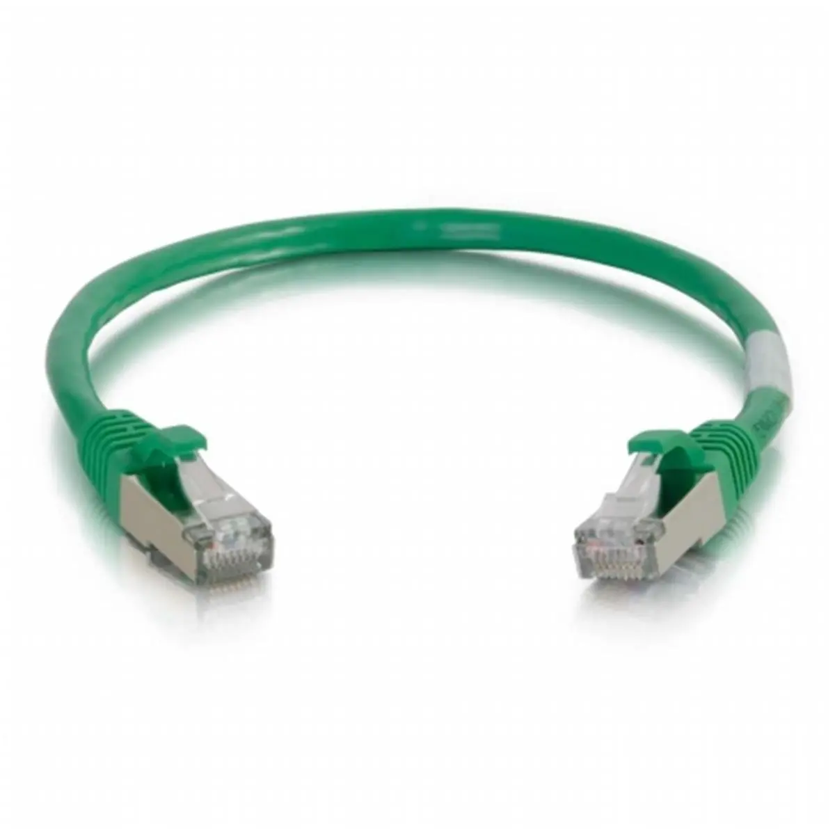 C2G 30ft Snagless Shielded STP Cat6 Ethernet Network Patch Cable - Orange, Ethernet Cables with EMI Mitigation, Structural Return Loss Reduction, Near-End Crosstalk Minimization, Noise Reduction, Individual Pairs, Fully Tested, High Speed, Electromagnetic