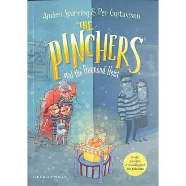 USED Book - Gecko Press The Pinchers and the Diamond Heist. by Anders Sparring (Paperback)