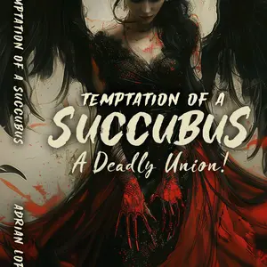 Temptation of a Succubus, A deadly Union!   Signed Paperback with 8.5x5.5 art card, bookmarks, and stickers.