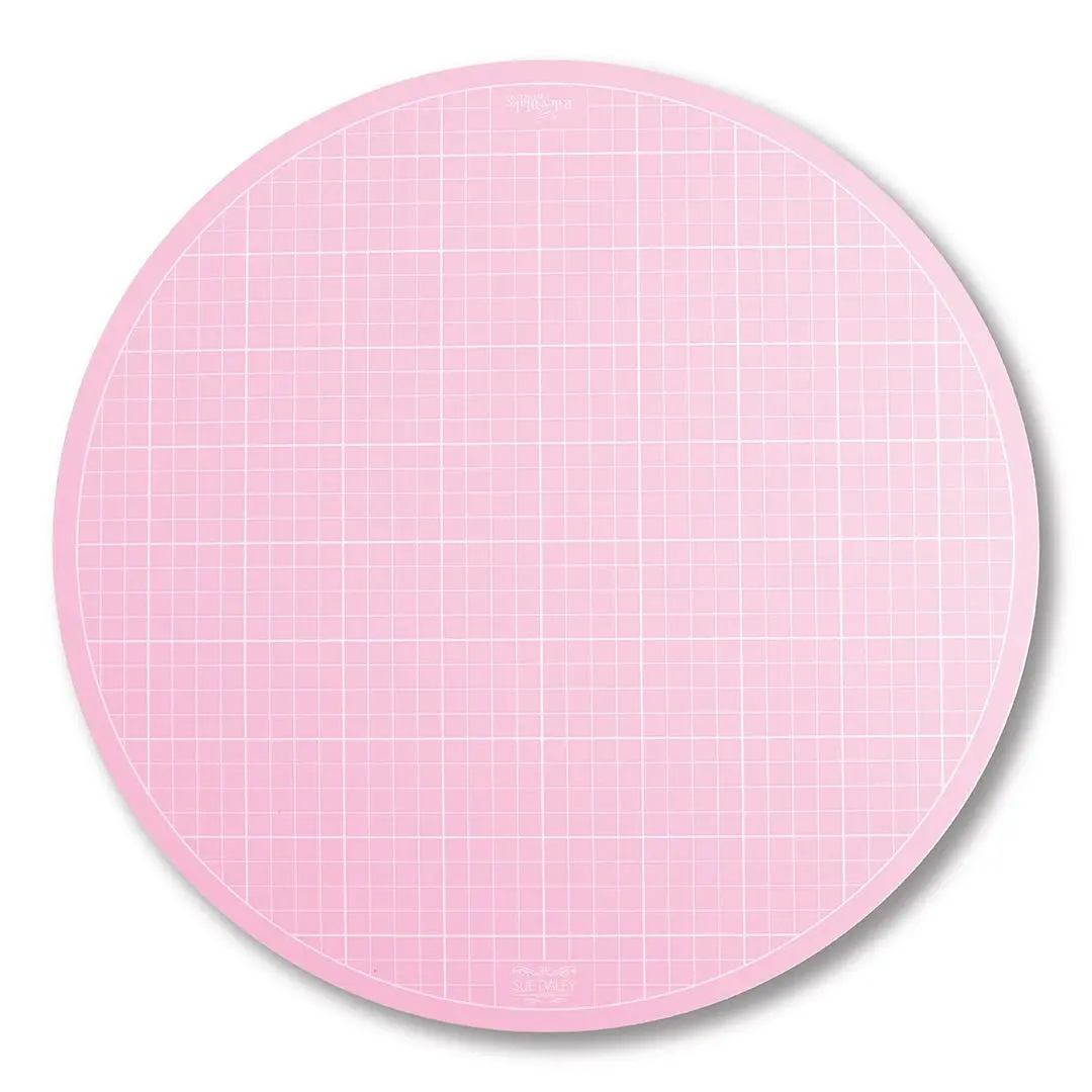 Sue Daley Designs 16” Round Rotating Cutting Mat - Riley Blake Designs | STCM-15983