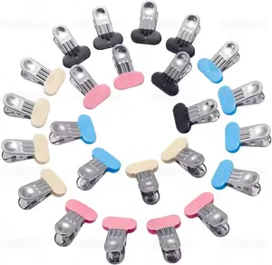 60 Pcs Stainless Steel Laundry Clips - No-Trace Windproof Clothes Pins for Hanging Laundry, Food Bags, Organization