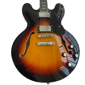 335 Electric Guitar Semi Hollow Body Rosewood Fretboard Vintage Sunburst  Tune-O-Matic Bridge