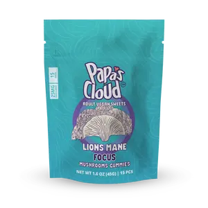 Lions Mane - Natural Focus Mushroom Gummies