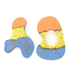 Mosaic Motion Statement Earrings