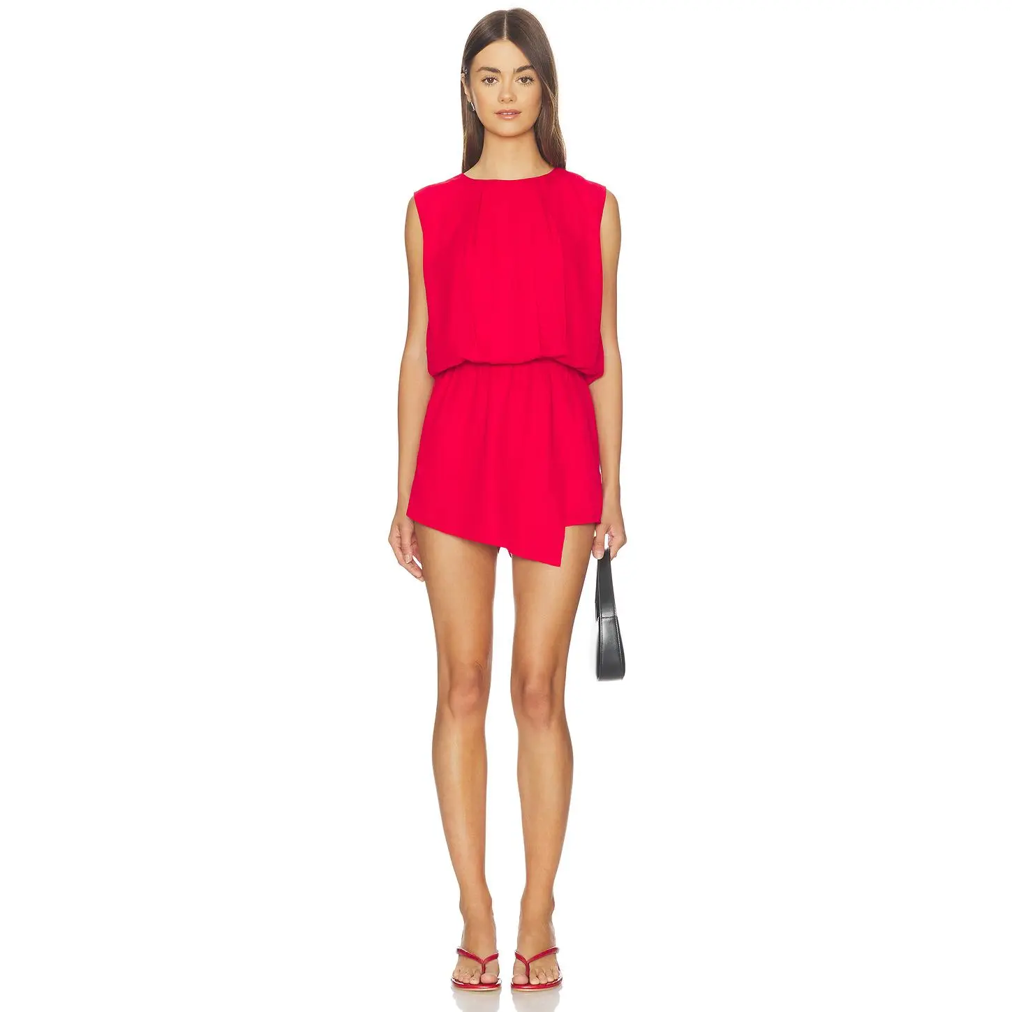 MORE TO COME Noah Romper in Red