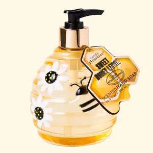 Simple Pleasures Beehive Soap Dispenser - Cute Hand and Dish Soap Dispenser for Kitchen and Bathroom Décor - Liquid Soap Dispenser for Handwashing Pump
