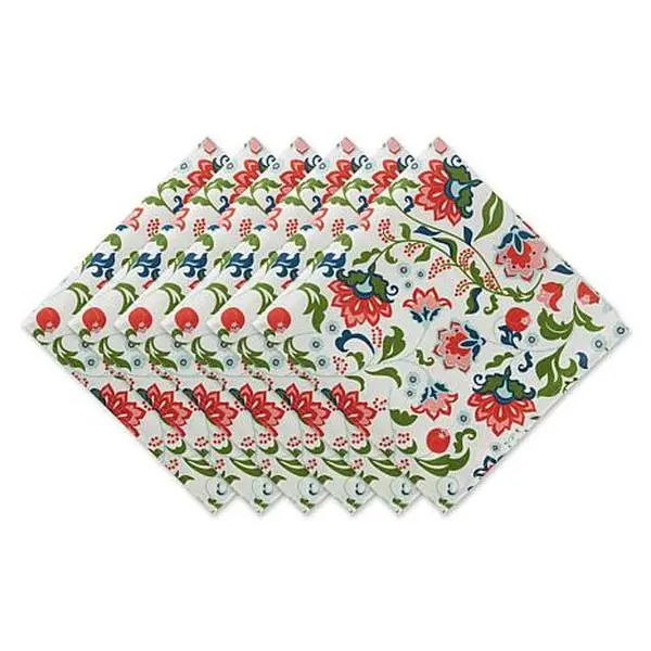 Design Imports Print 6-piece Cloth Outdoor Napkins