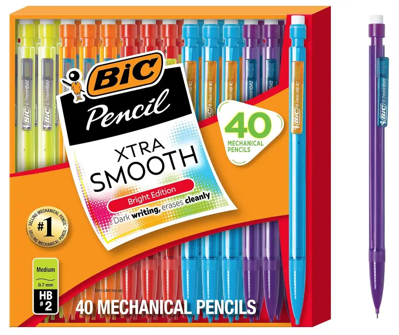 40-Count Bulk Office Stationery for Students, School & Office Writing Supplies