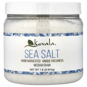 Kevala Sea Salt, Medium Grain, 1.8 lb (816 g)
