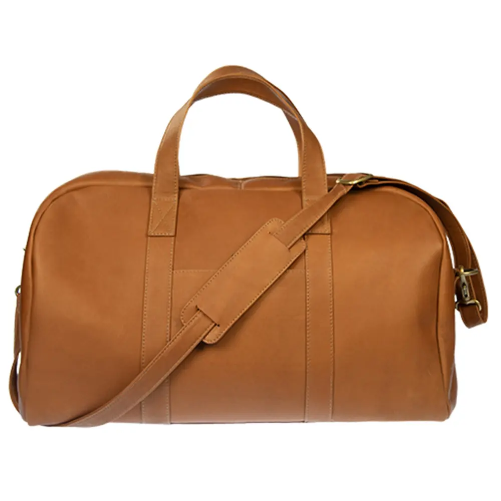 Camino Genuine Leather Small Weekender Bag Travel Duffel for Overnight Trips and Vacations
