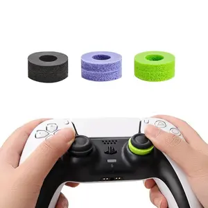Precision Rings for PlayStation 4 PS5 Xbox One XBX Switch Pro & Scuf Controller Black Purple Green Aim Assist Motion Control Game Controller Accessory Flexible Silicone Rings for Enhanced Control