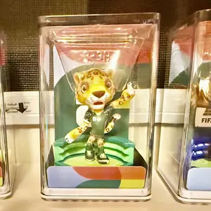 FIFA World Cup 2026 Official Mascot Figure Set 3PCS Soccer Collectible Gift Featuring Eagle Moose & Leopard Characters