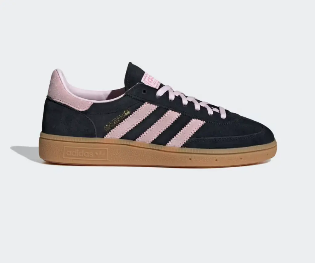 Adidas Handball Spezial Women's Core Black PinkHandball Shoes for Women