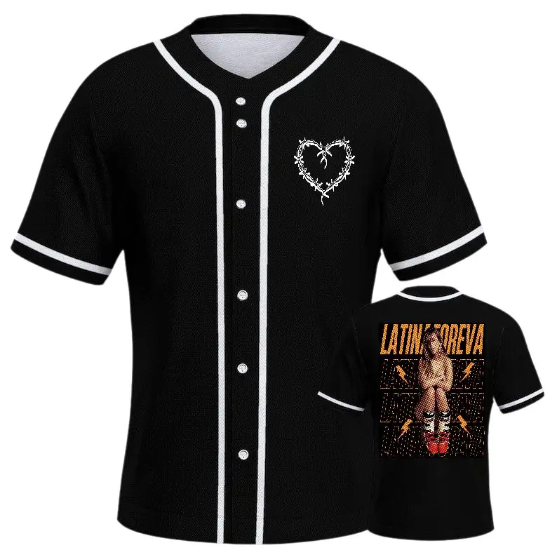 Trendy Threats  Jersey KG black color beisbol tee