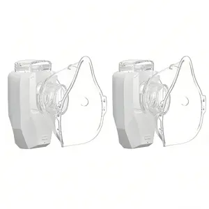 2PCS Portable Home Nebulizer: Easy to Use at Home. Got Dry, Itchy Throat During Season Changes? This Fine-Mist Nebulizer Soothes You Comfortably.