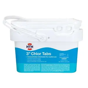 HTH Pool Care 3-inch Chlorine Tablets 5 lb