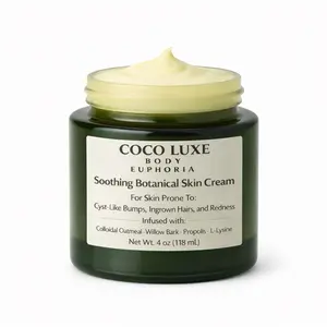 HS  Cream - Soothing Skin Cream for Bumps & Redness with Oatmeal, L-Lysine, Propolis & Allantoin