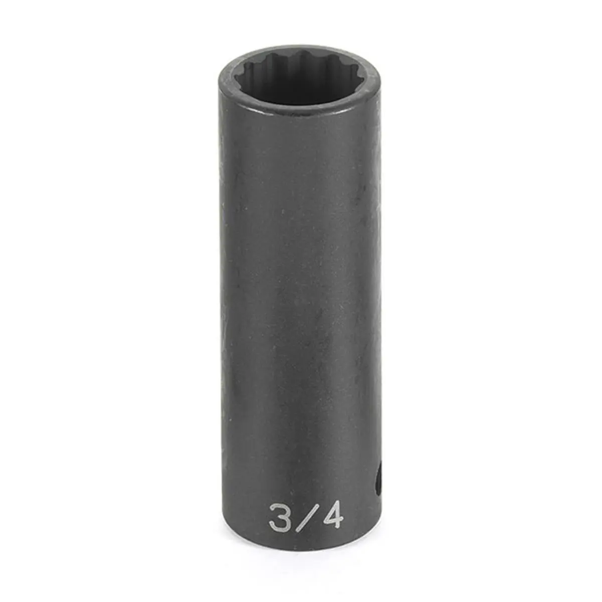 212 MAIN 0.50 in. Drive 12-Point Deep Socket, 24mm 90mm Chrome-Molybdenum Alloy Steel High-Torque Tool for Tight Spaces, Impact Tool Use, Increased Strength Pneumatic Access
