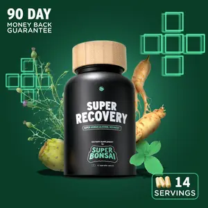 SuperBonsai Super Recovery - Natural Ingredients with DHM and Milk Thistle - Supports Liver Aid - GMO Free, Gluten Free, Vegan, Sugar Free